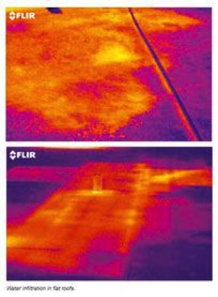 thermal imaging scan of floor leaks
